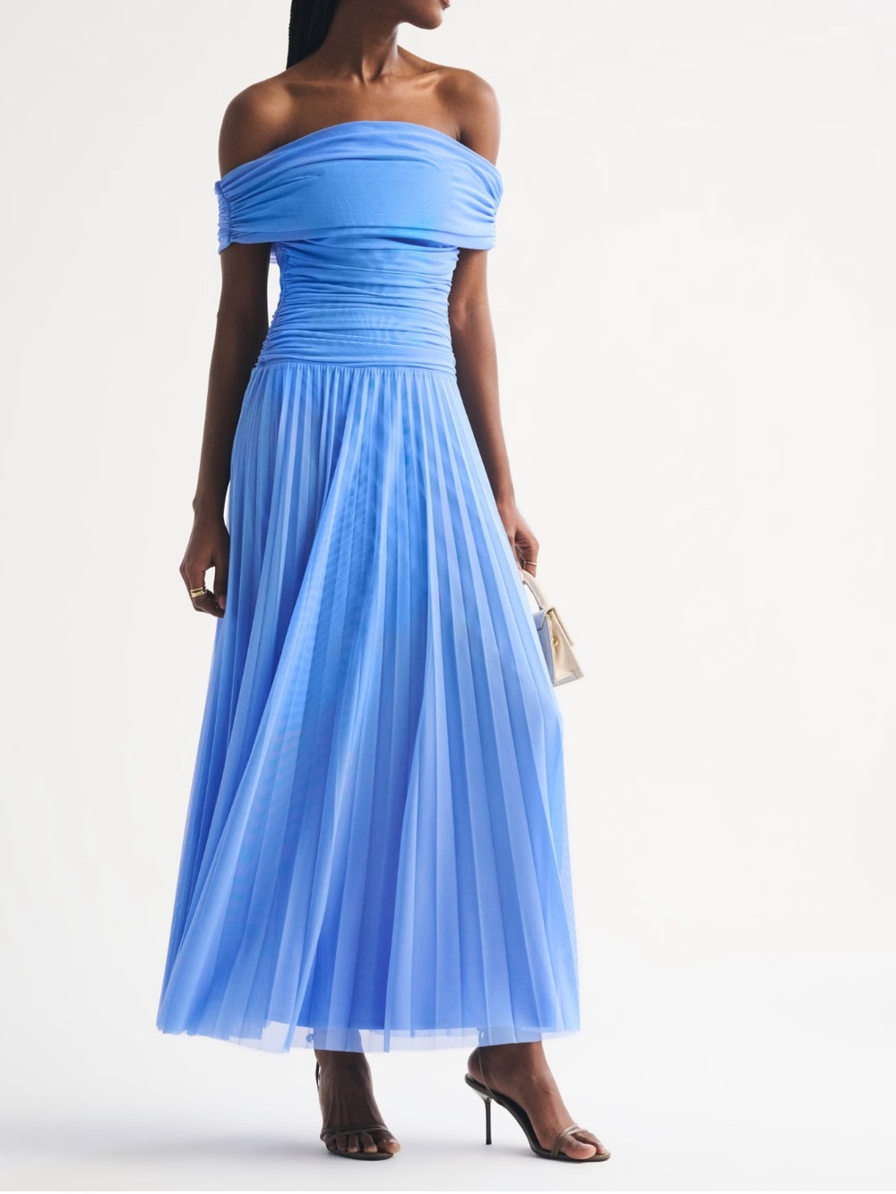 A&F Giselle Drop-Waist Maxi Dress